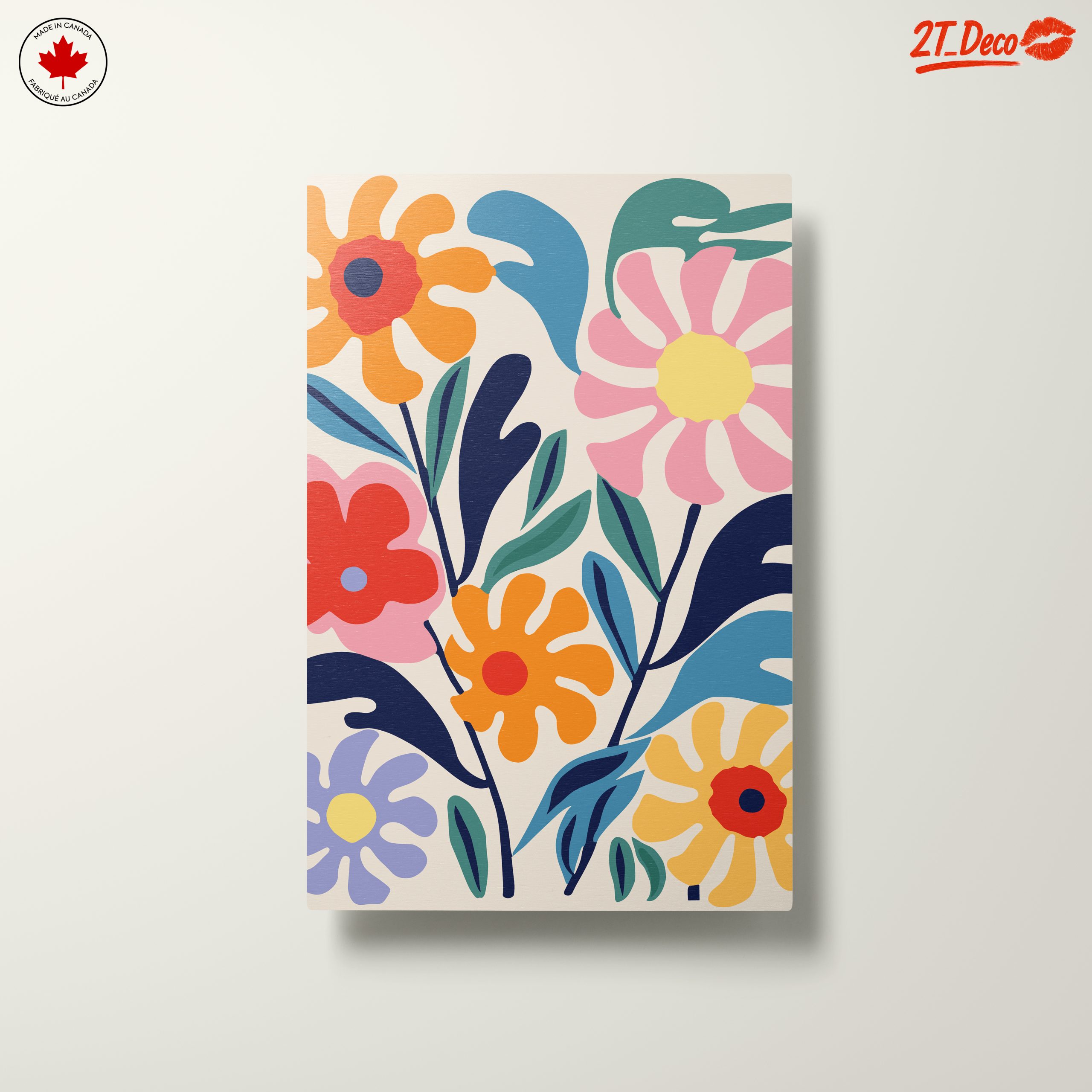 Colorful Floral Abstract Art 2 - Image 10
