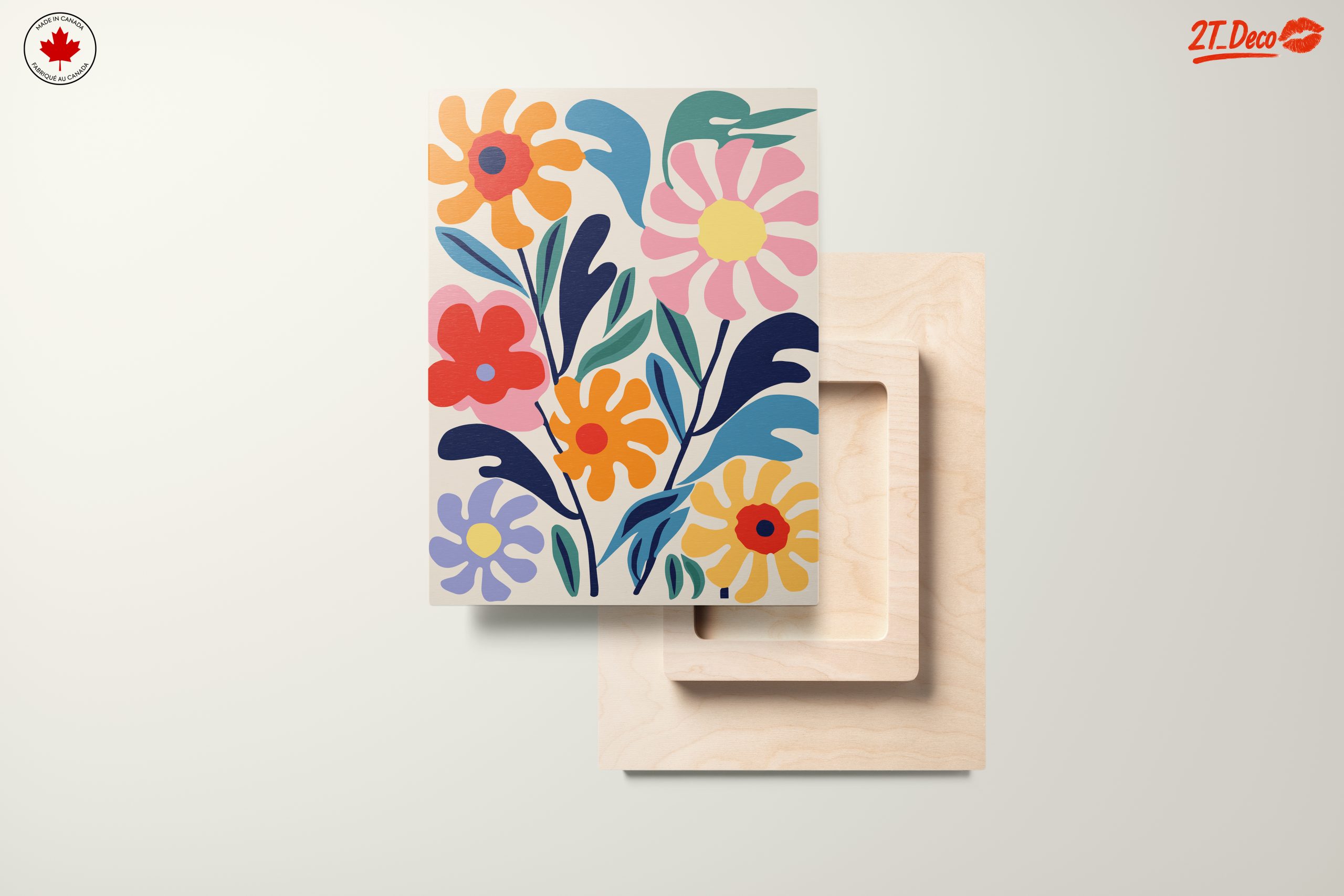 Colorful Floral Abstract Art 2 - Image 11