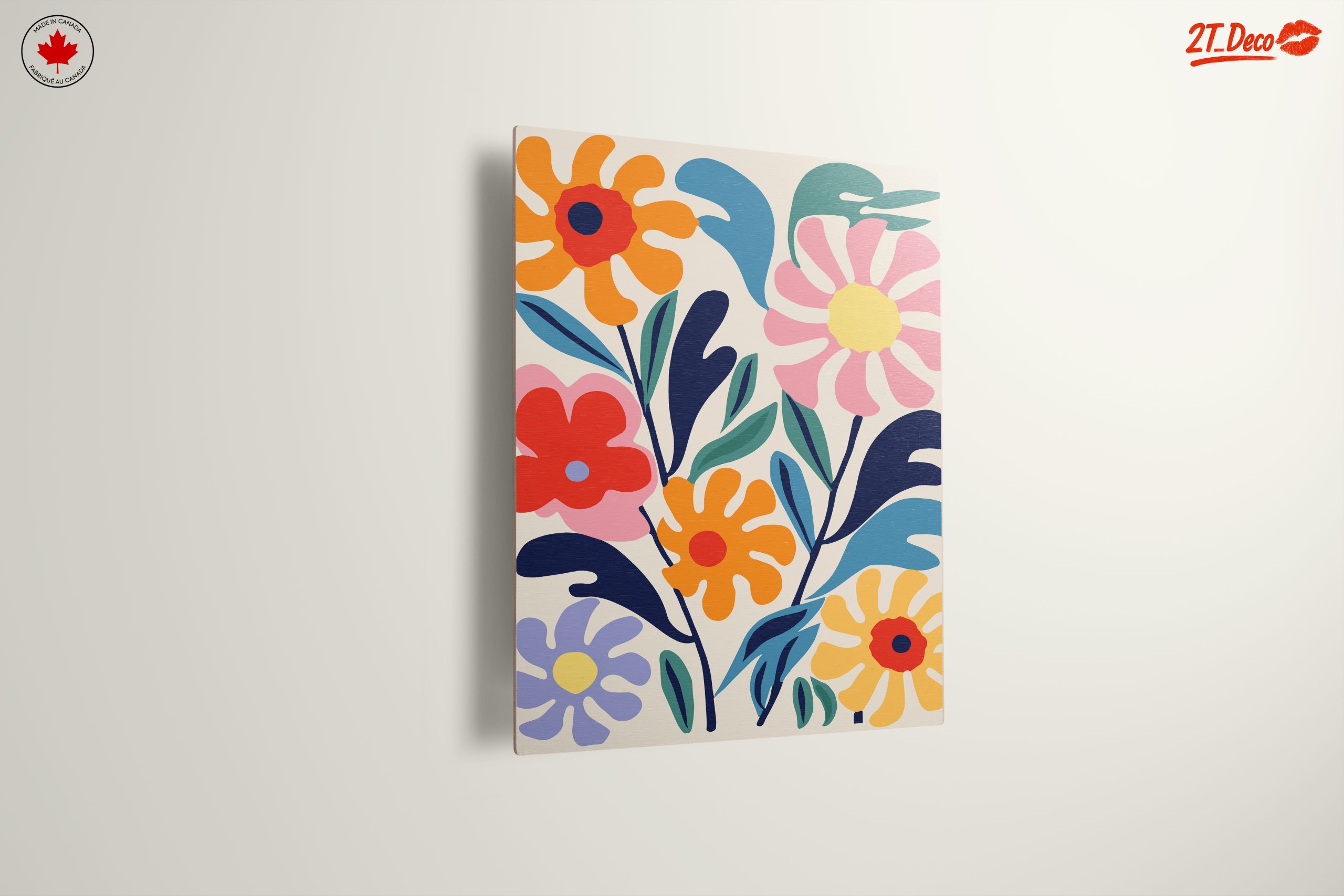 Colorful Floral Abstract Art 2 - Image 13