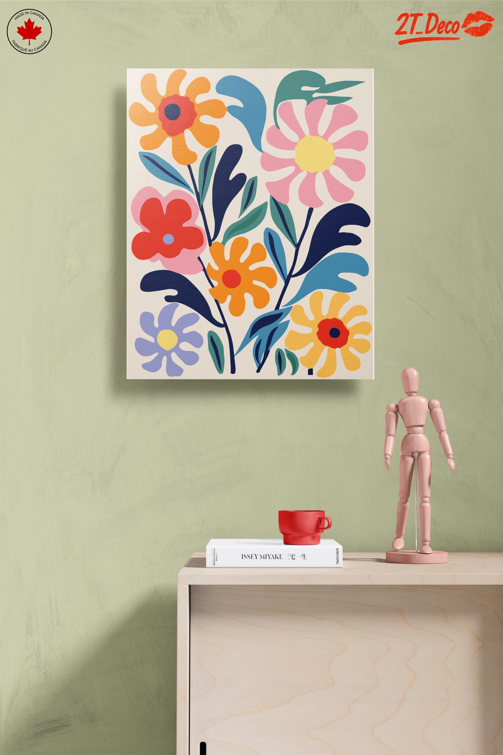 Colorful Floral Abstract Art 2 - Image 14