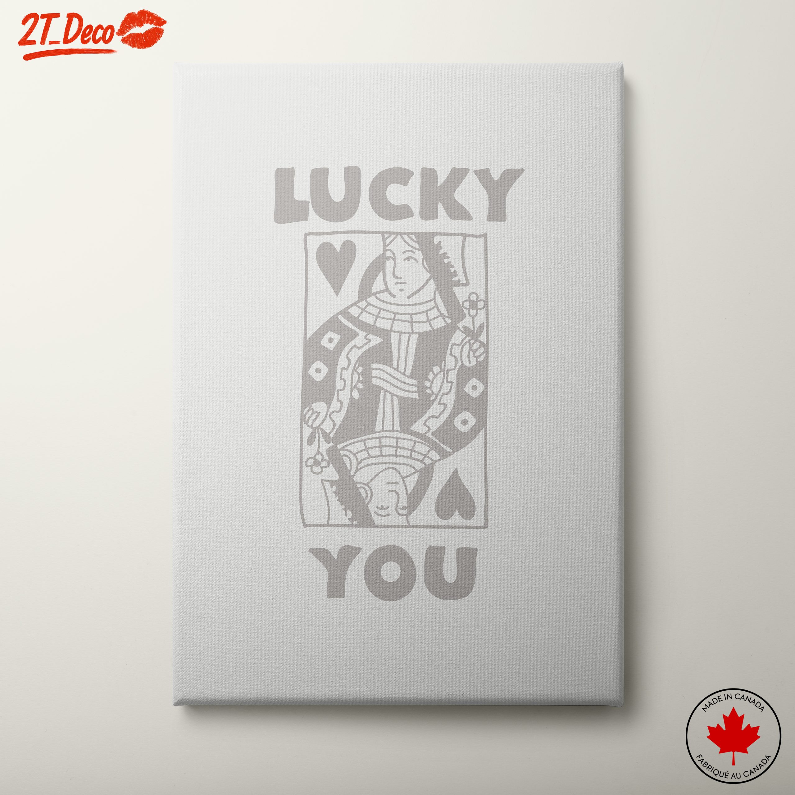 Stylish Playing Card Art Featuring Queen