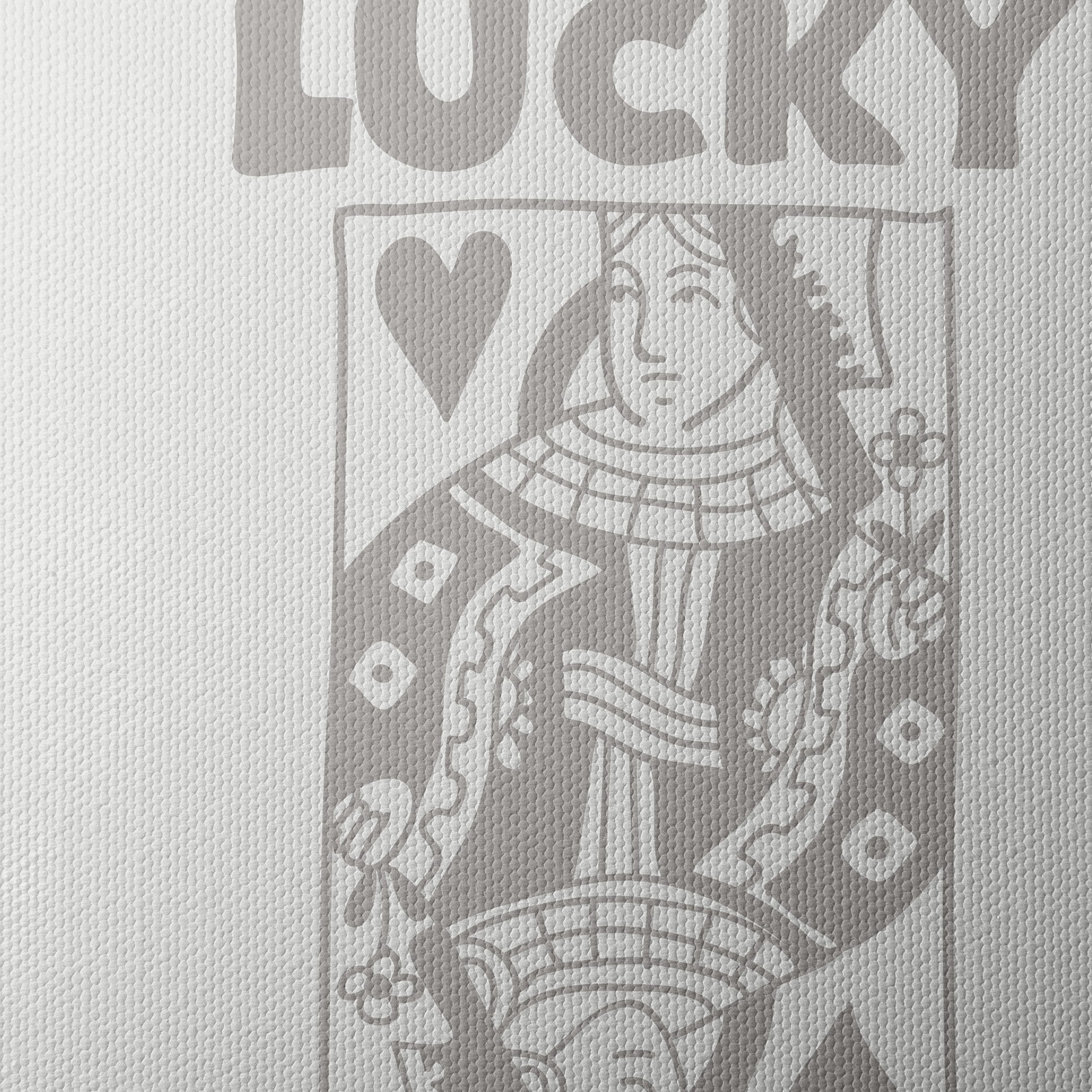 Stylish Playing Card Art Featuring Queen - Image 4
