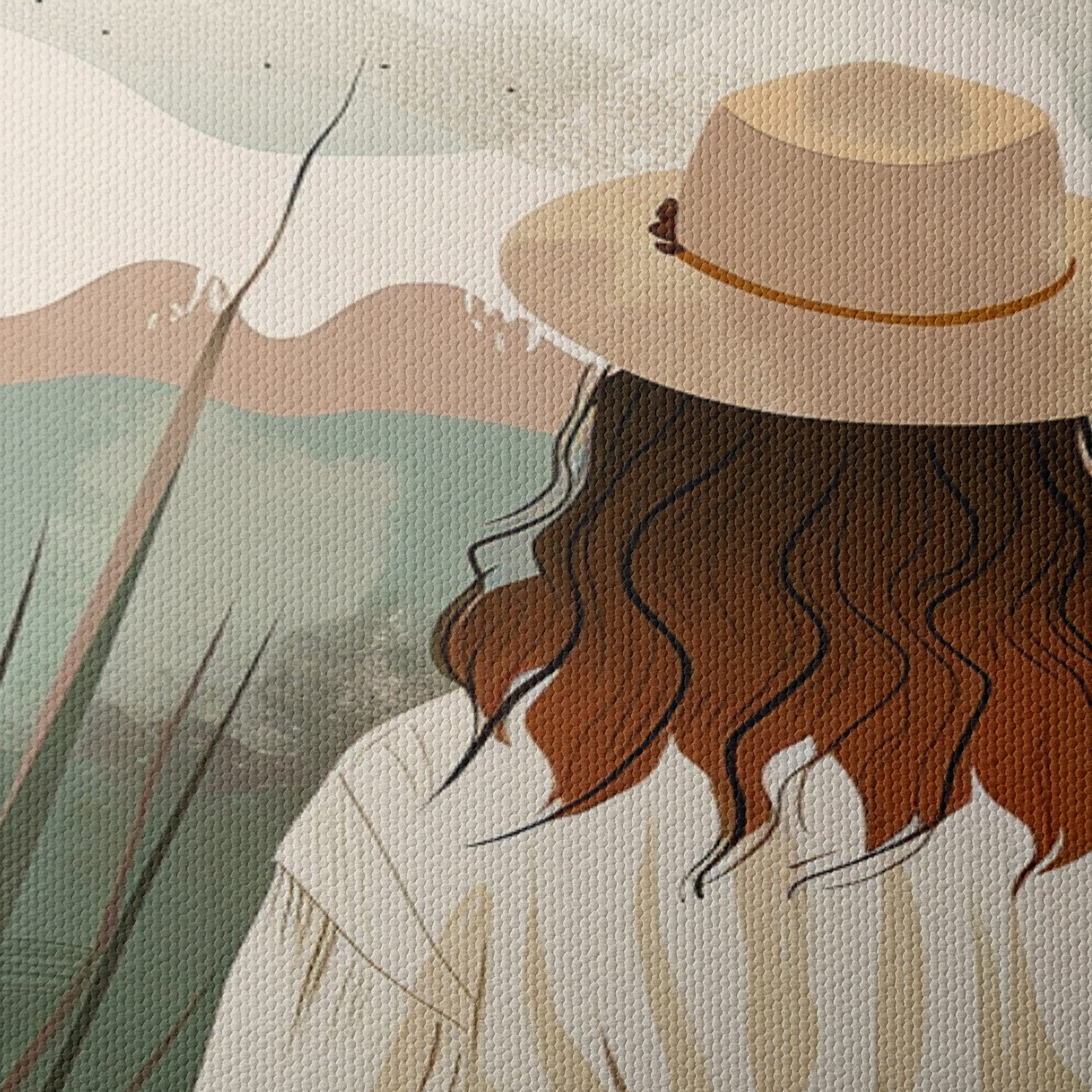 Bohemian Woman in Nature with Sunset - Image 4