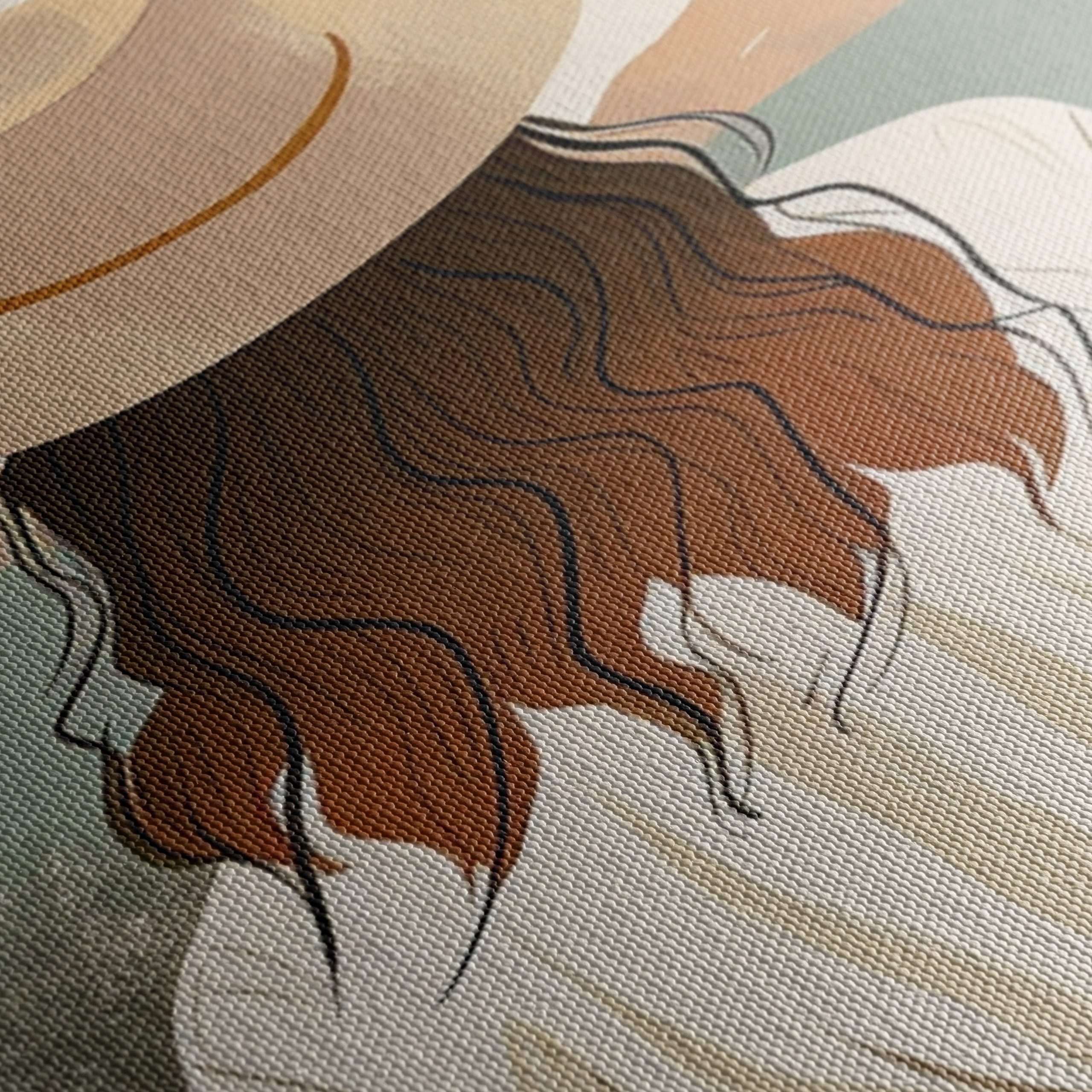 Bohemian Woman in Nature with Sunset - Image 5
