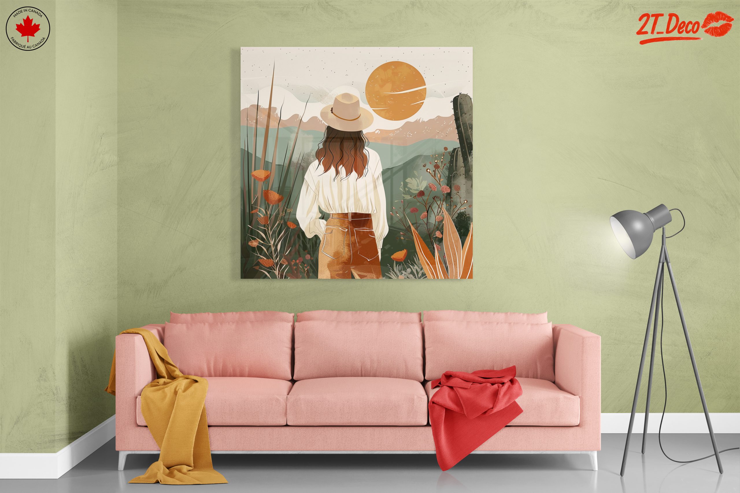 Bohemian Woman in Nature with Sunset - Image 7