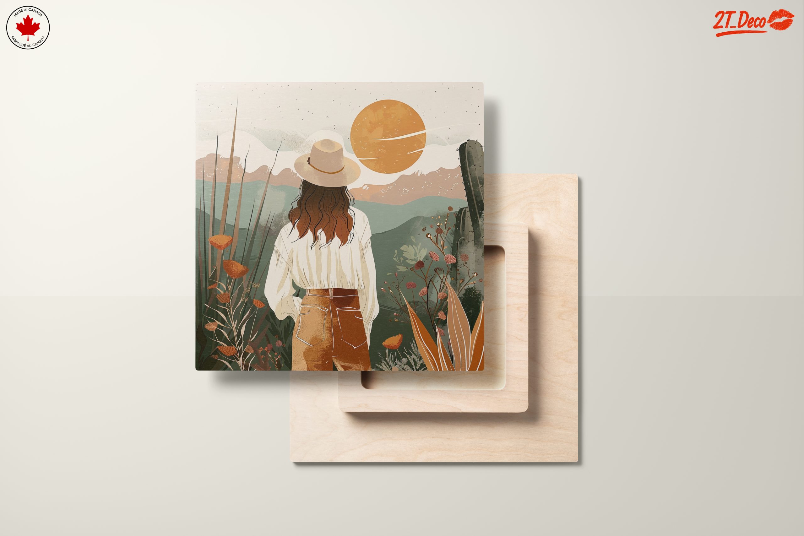 Bohemian Woman in Nature with Sunset - Image 11