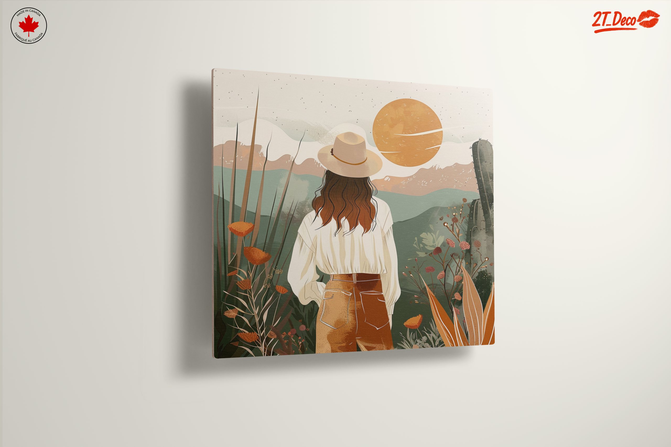 Bohemian Woman in Nature with Sunset - Image 13