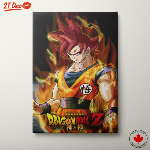 Dragon Ball Z Art Featuring Goku