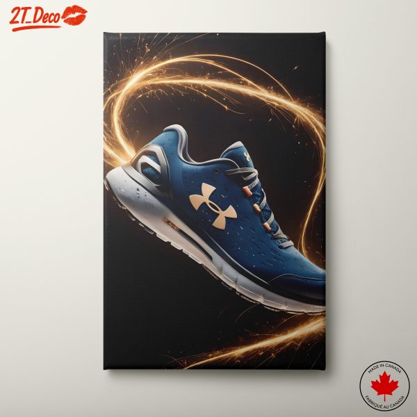 Dynamic Under Armour Running Shoe Art