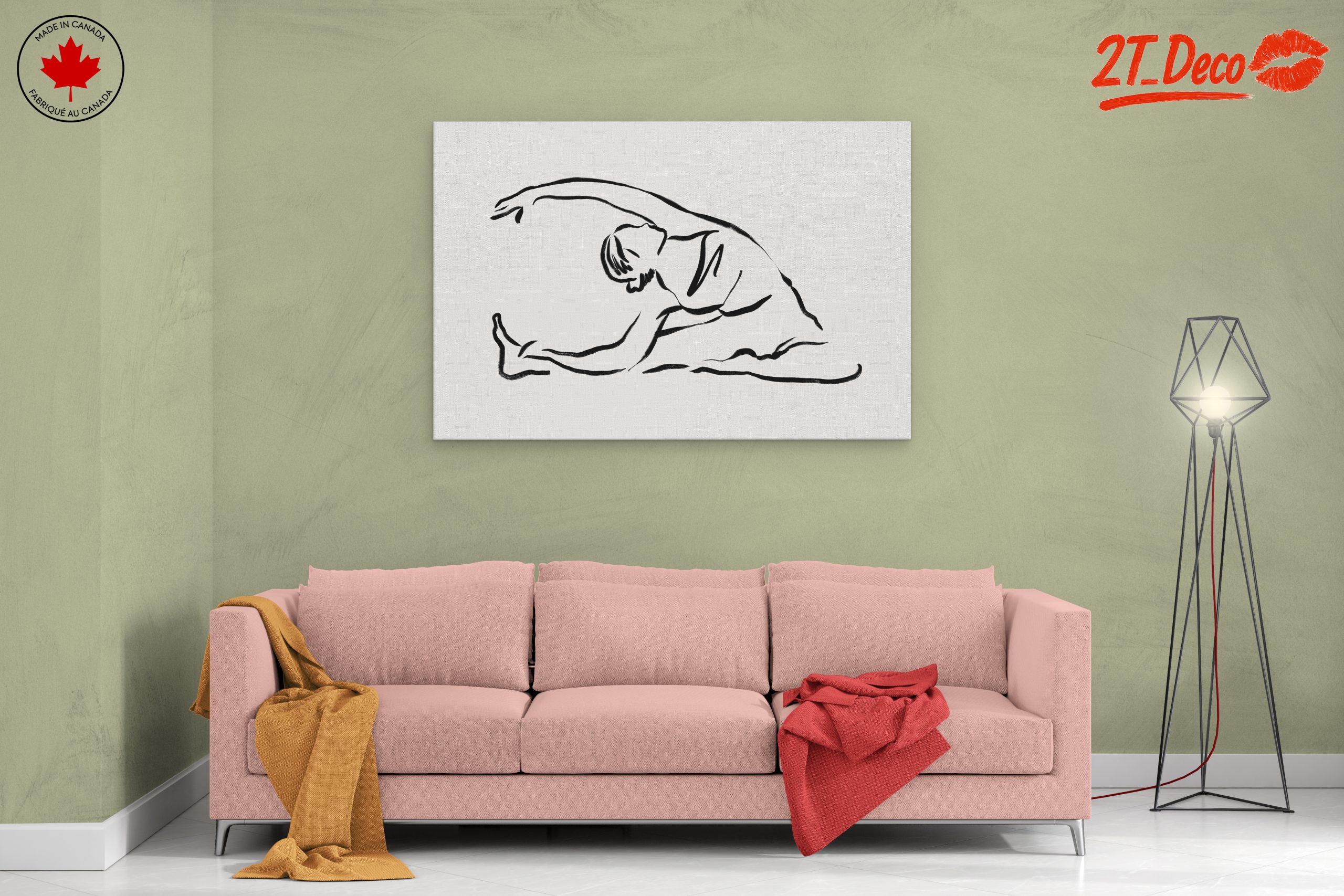 Stylized Abstract Figure Illustration - Image 2