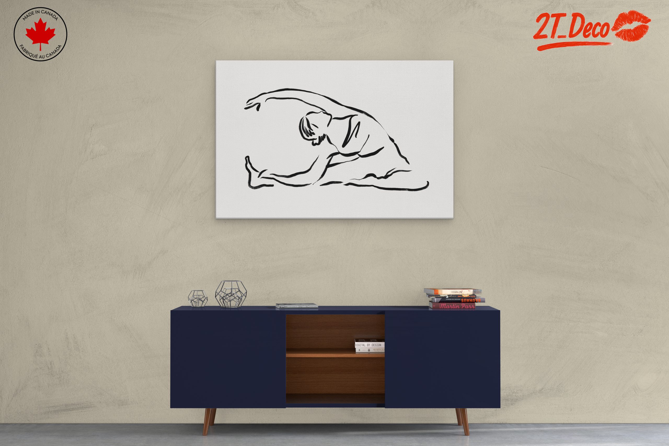 Stylized Abstract Figure Illustration - Image 3