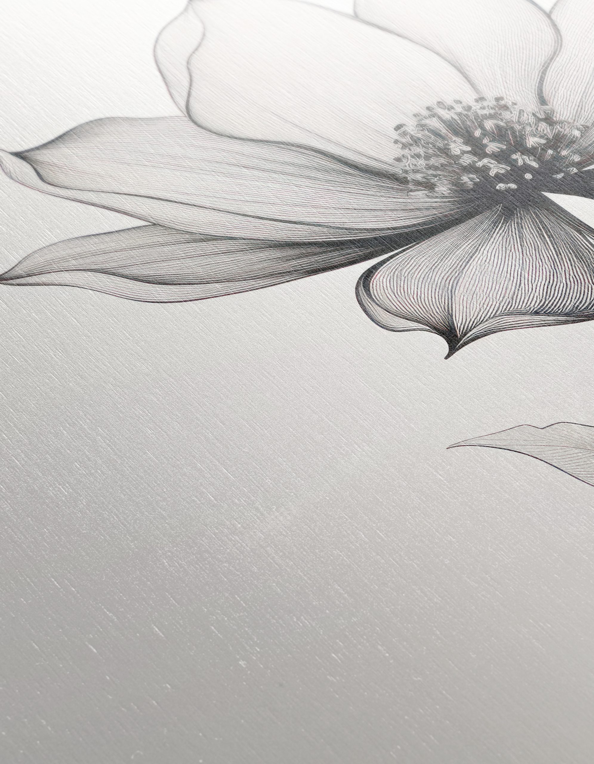 Elegant Botanical Abstract Flower Artwork - Image 12