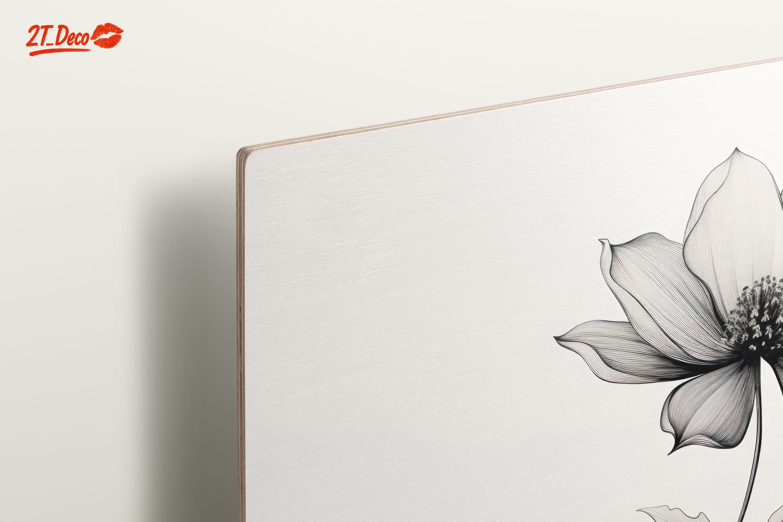Elegant Botanical Abstract Flower Artwork - Image 15