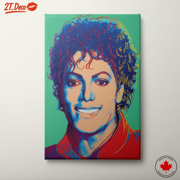 Vibrant Artwork of Michael Jackson