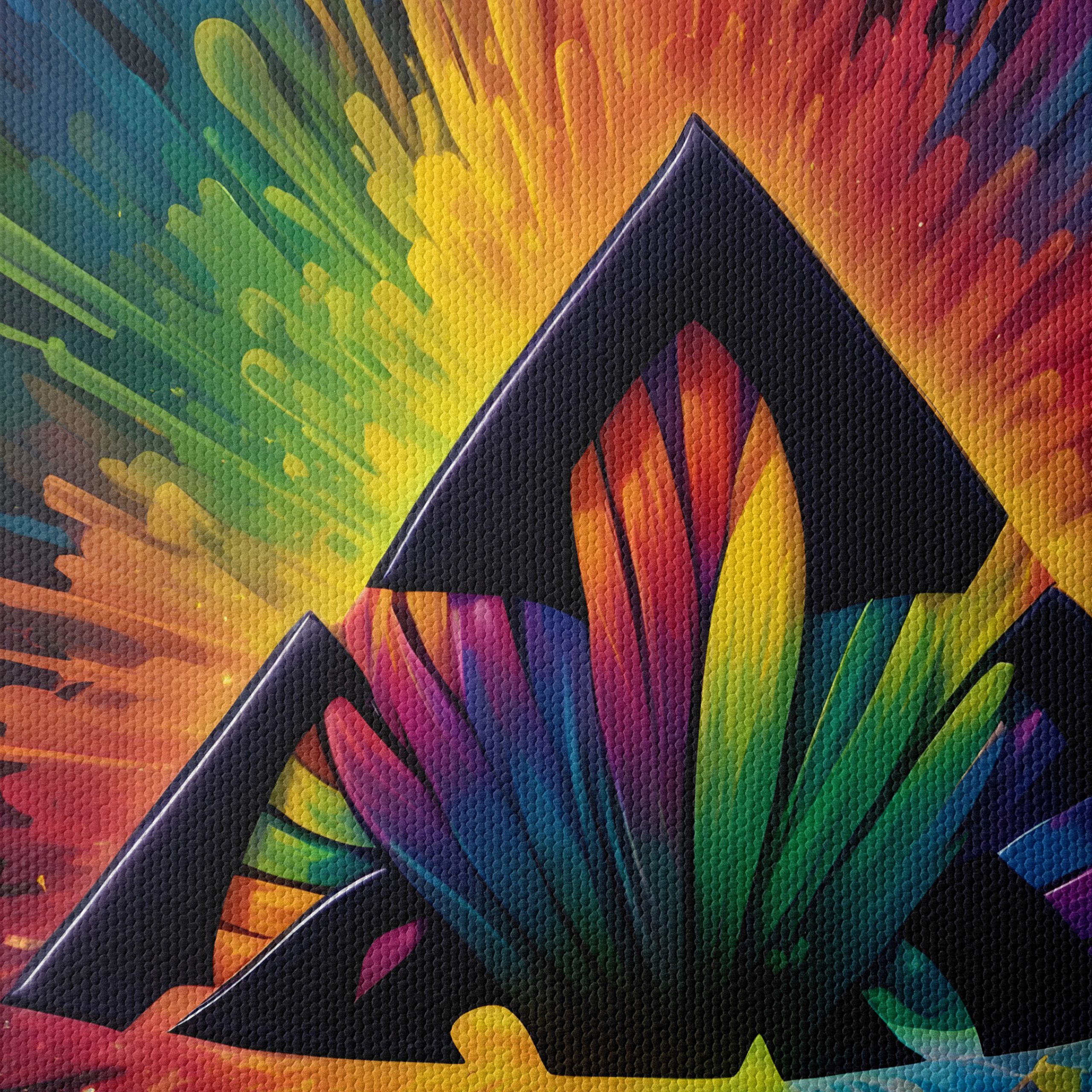 Vibrant Colorful Abstract Design Art - Image 4