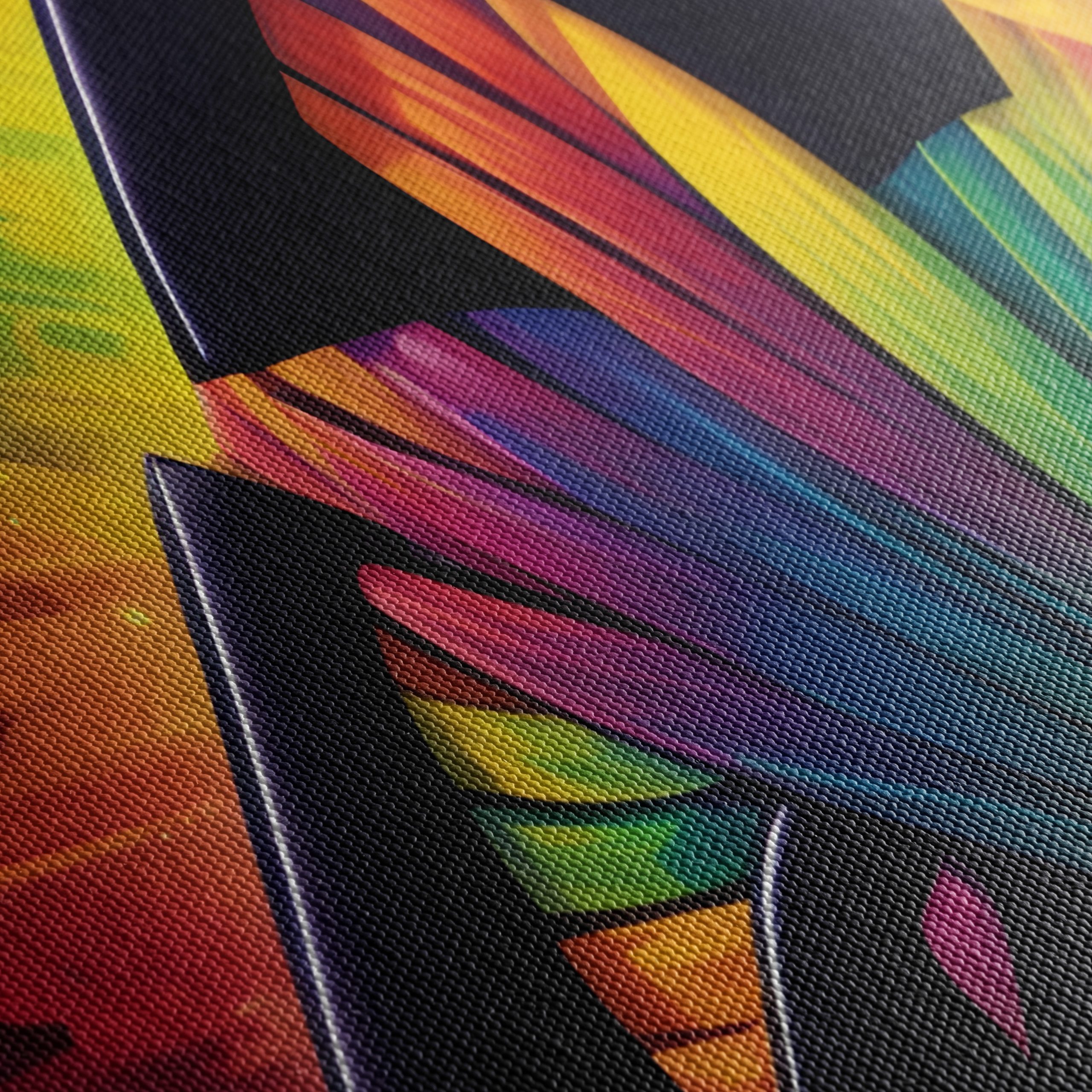 Vibrant Colorful Abstract Design Art - Image 5