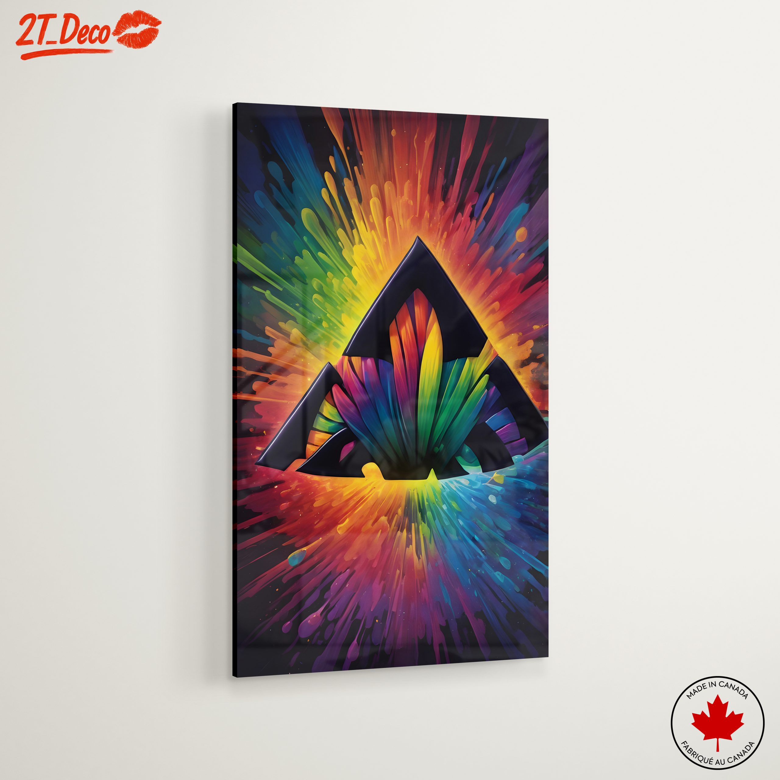 Vibrant Colorful Abstract Design Art - Image 6