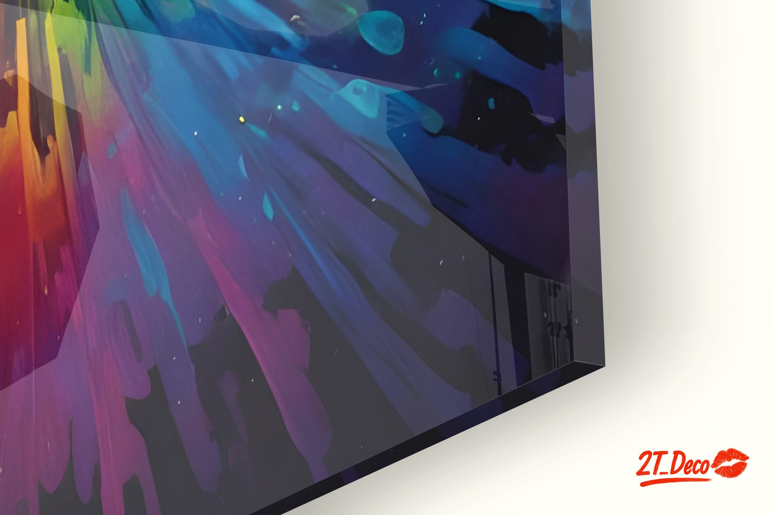 Vibrant Colorful Abstract Design Art - Image 9