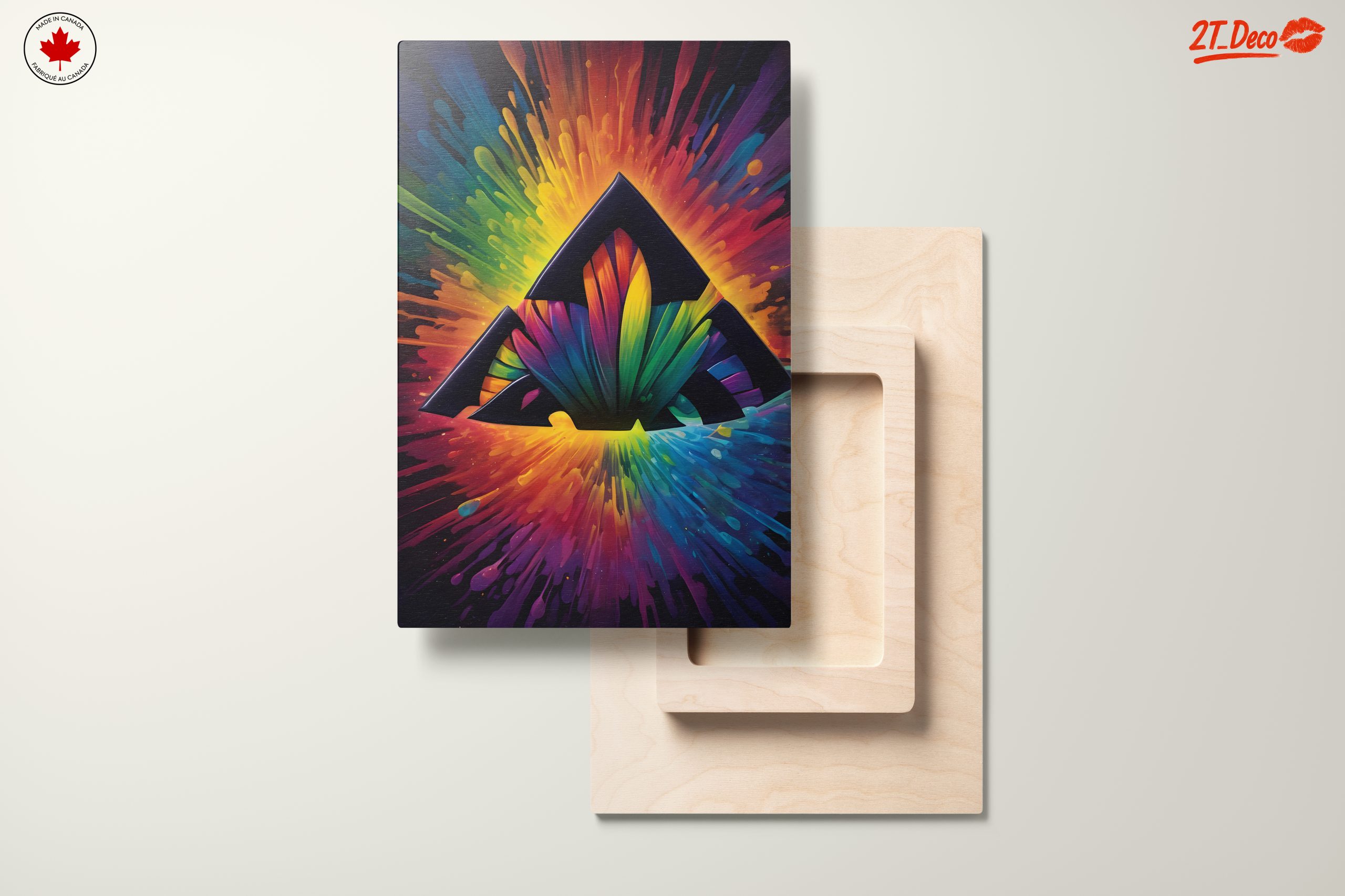 Vibrant Colorful Abstract Design Art - Image 11
