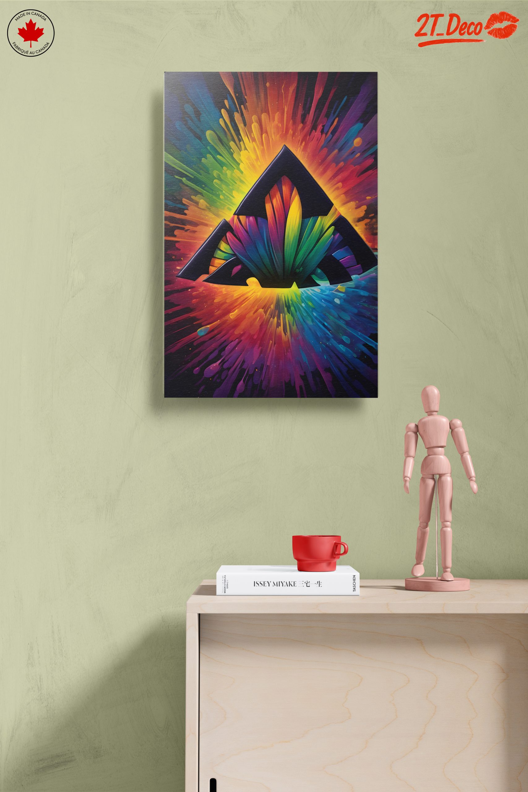 Vibrant Colorful Abstract Design Art - Image 14