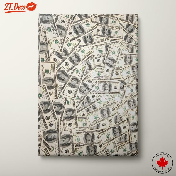 Vibrant Money Imagery for Unique Decor