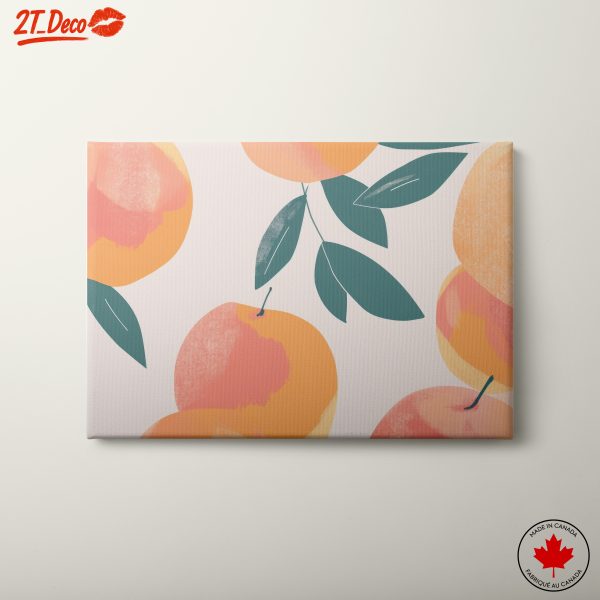 Abstract Fruit Art with Vibrant Colors