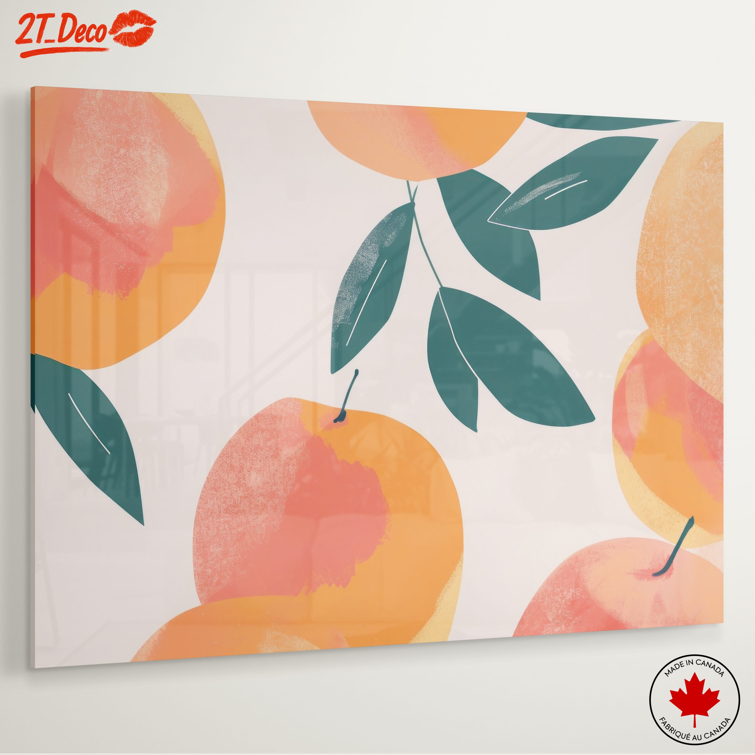 Abstract Fruit Art with Vibrant Colors - Image 6