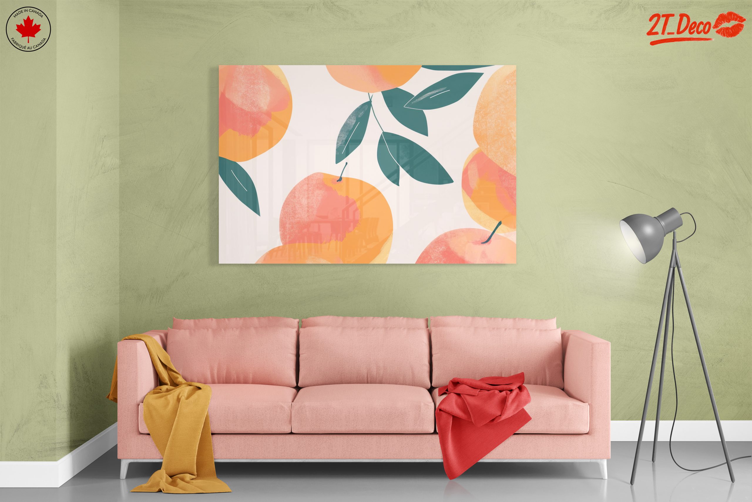 Abstract Fruit Art with Vibrant Colors - Image 7