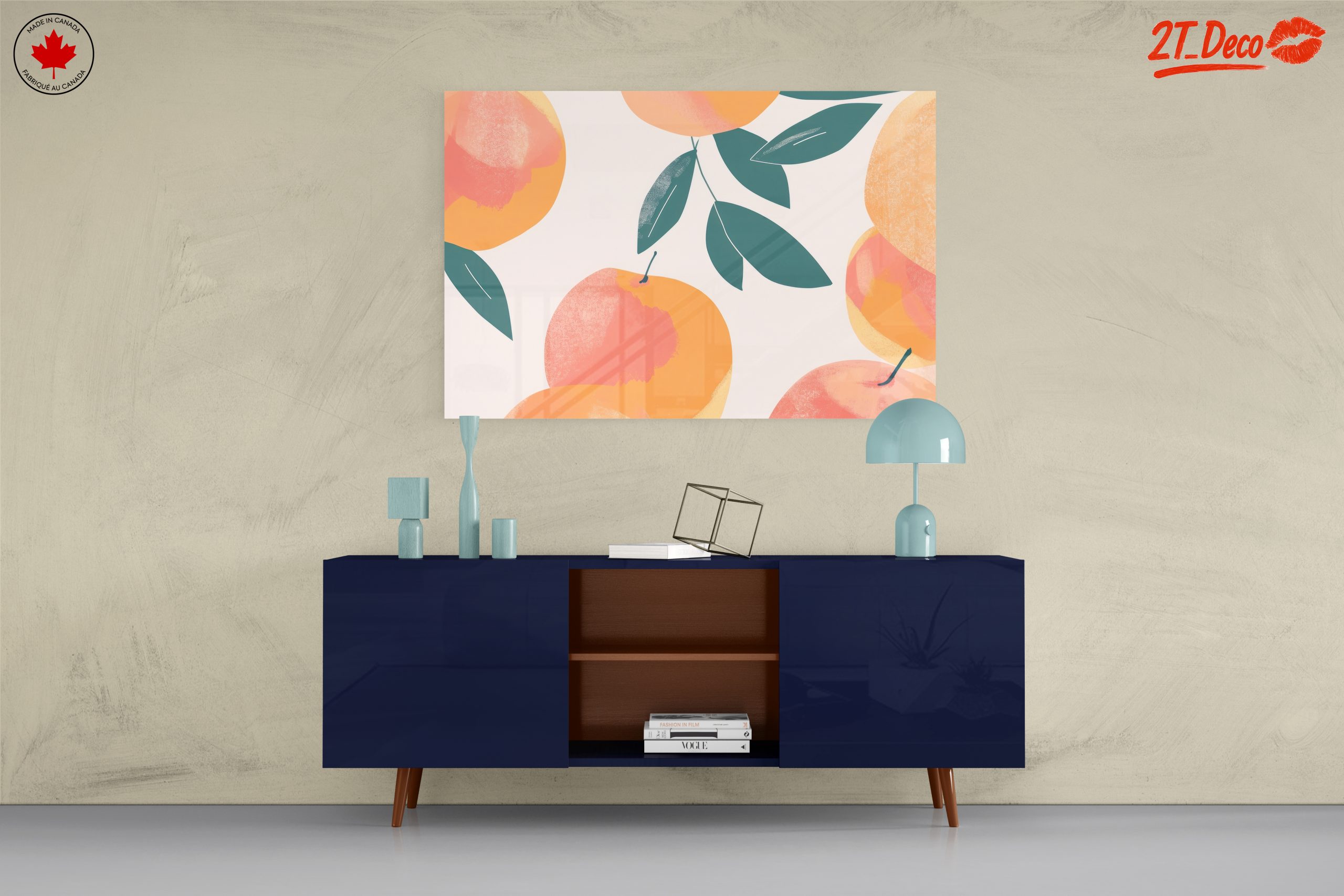 Abstract Fruit Art with Vibrant Colors - Image 8