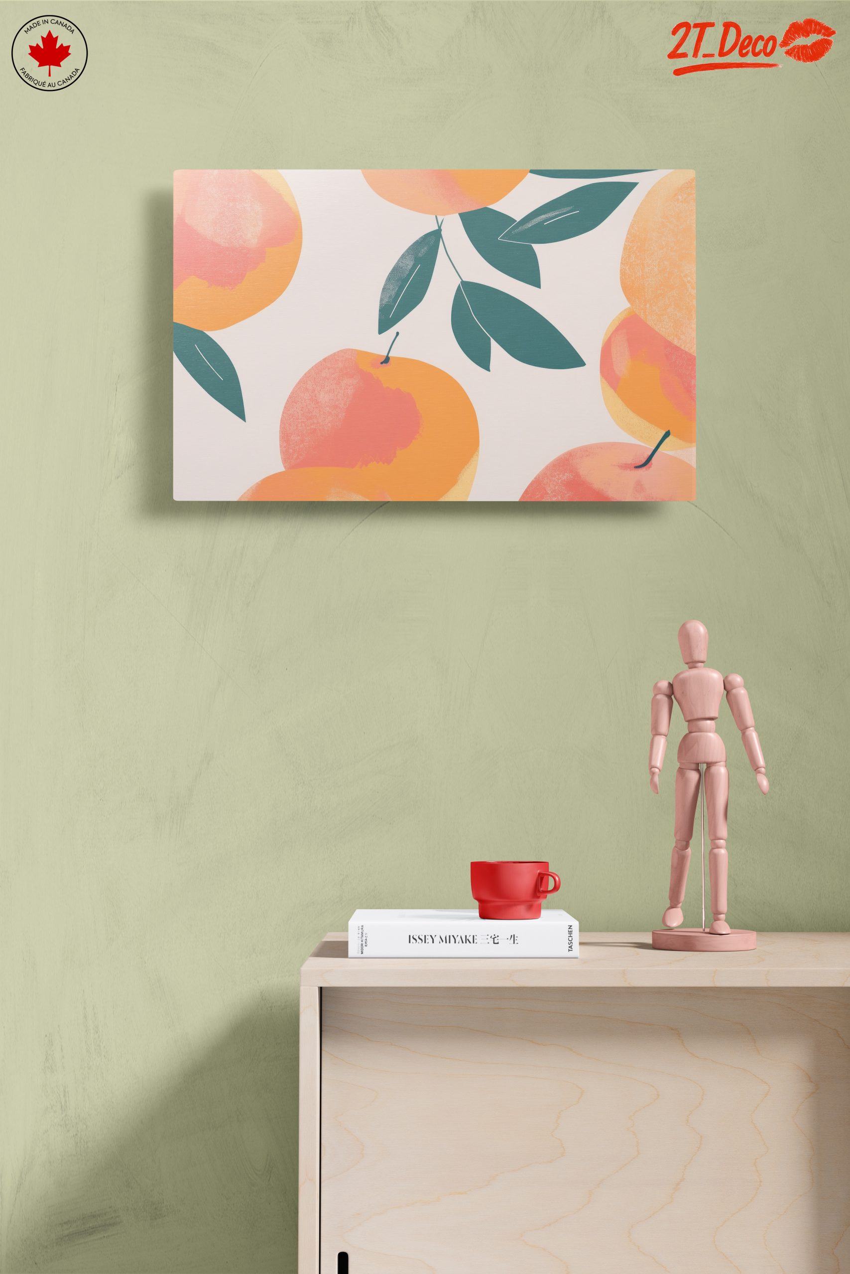 Abstract Fruit Art with Vibrant Colors - Image 14