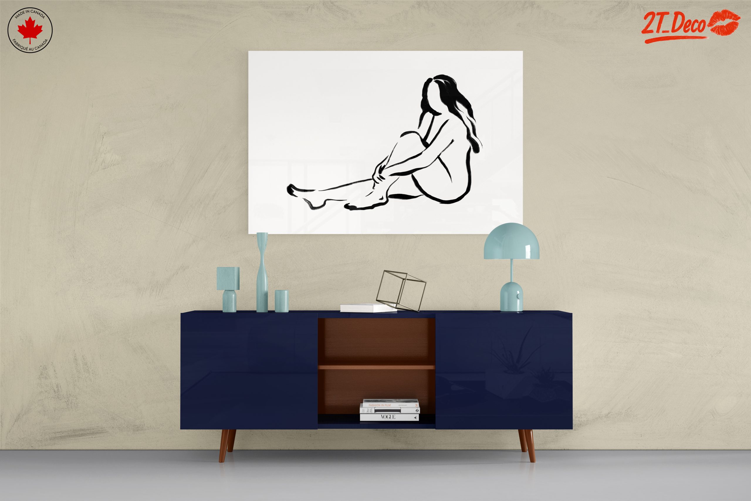 Minimalist Female Figure Art for Modern Decor - Image 8