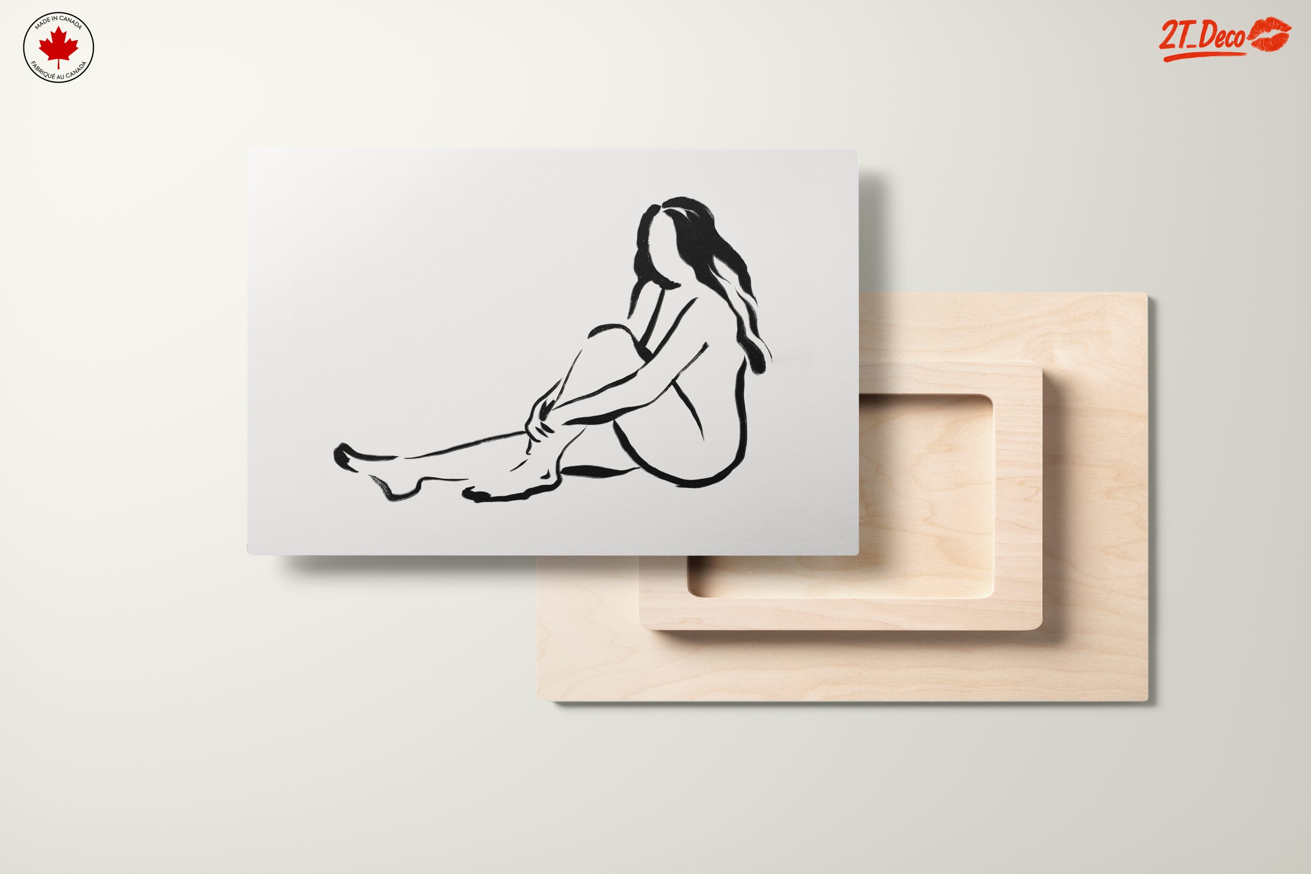 Minimalist Female Figure Art for Modern Decor - Image 11
