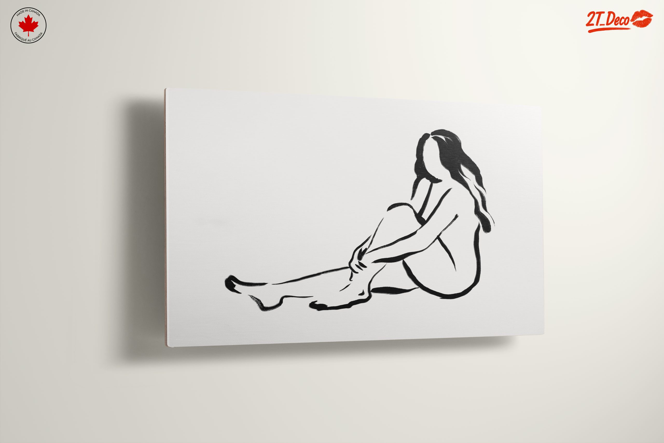 Minimalist Female Figure Art for Modern Decor - Image 13