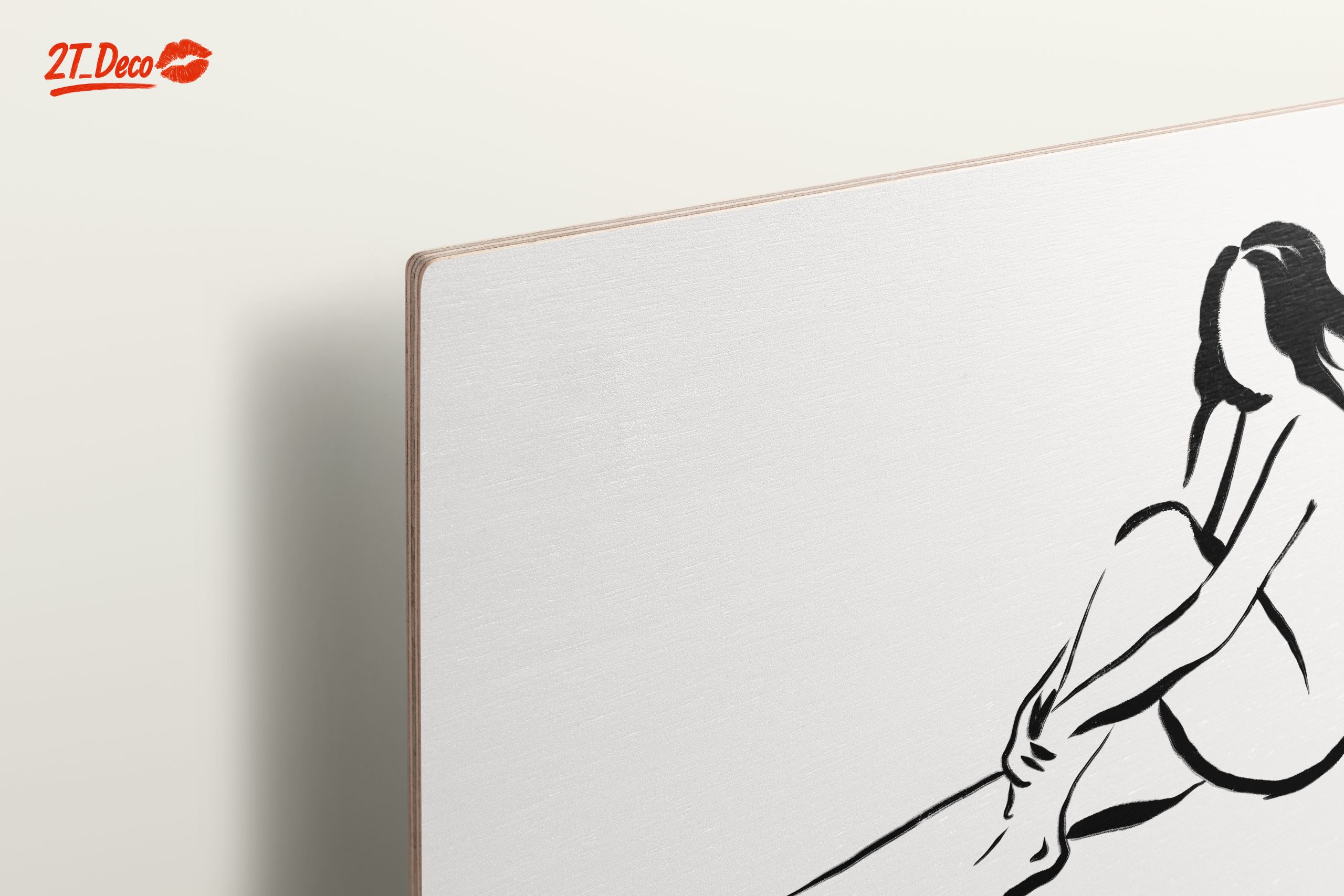 Minimalist Female Figure Art for Modern Decor - Image 15