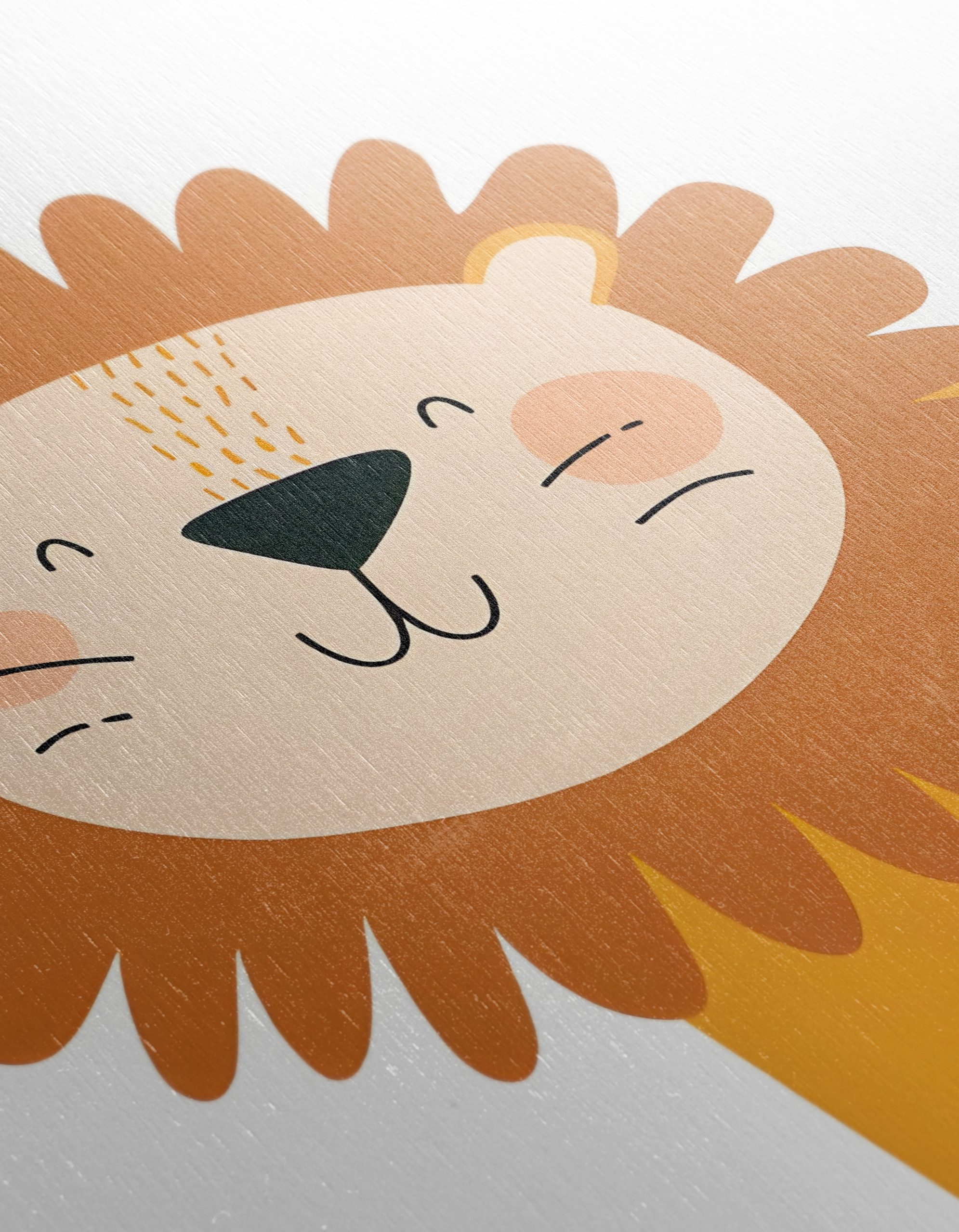Cute Cartoon Lion Character Art - Image 12