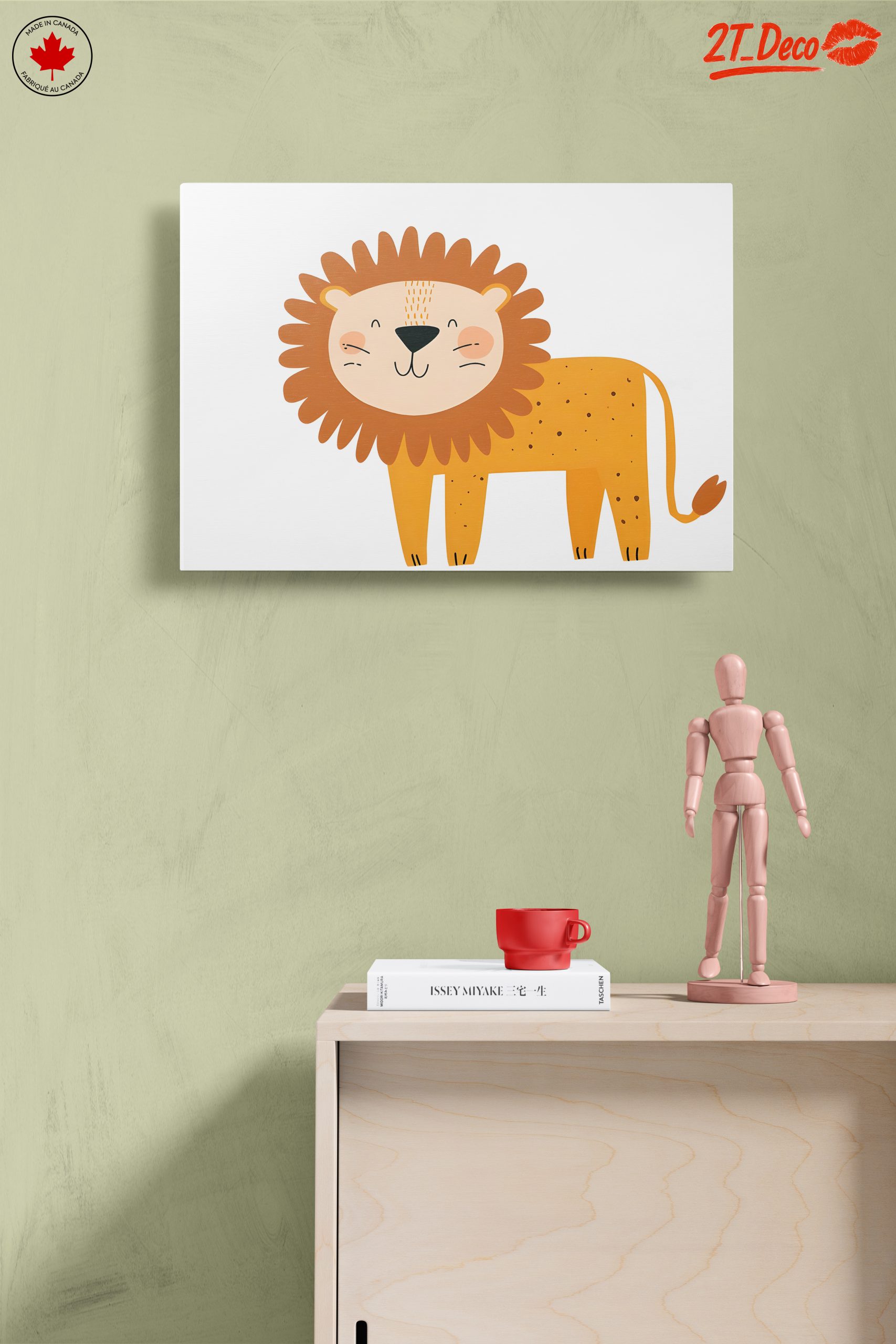 Cute Cartoon Lion Character Art - Image 14