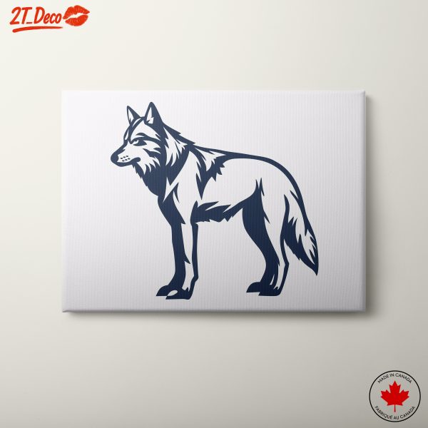 Artistic Wolf Illustration