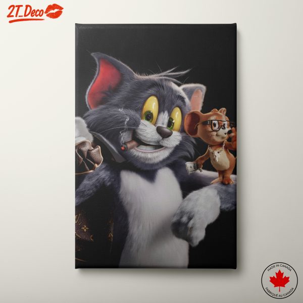 Tom and Jerry Inspired Animated Art