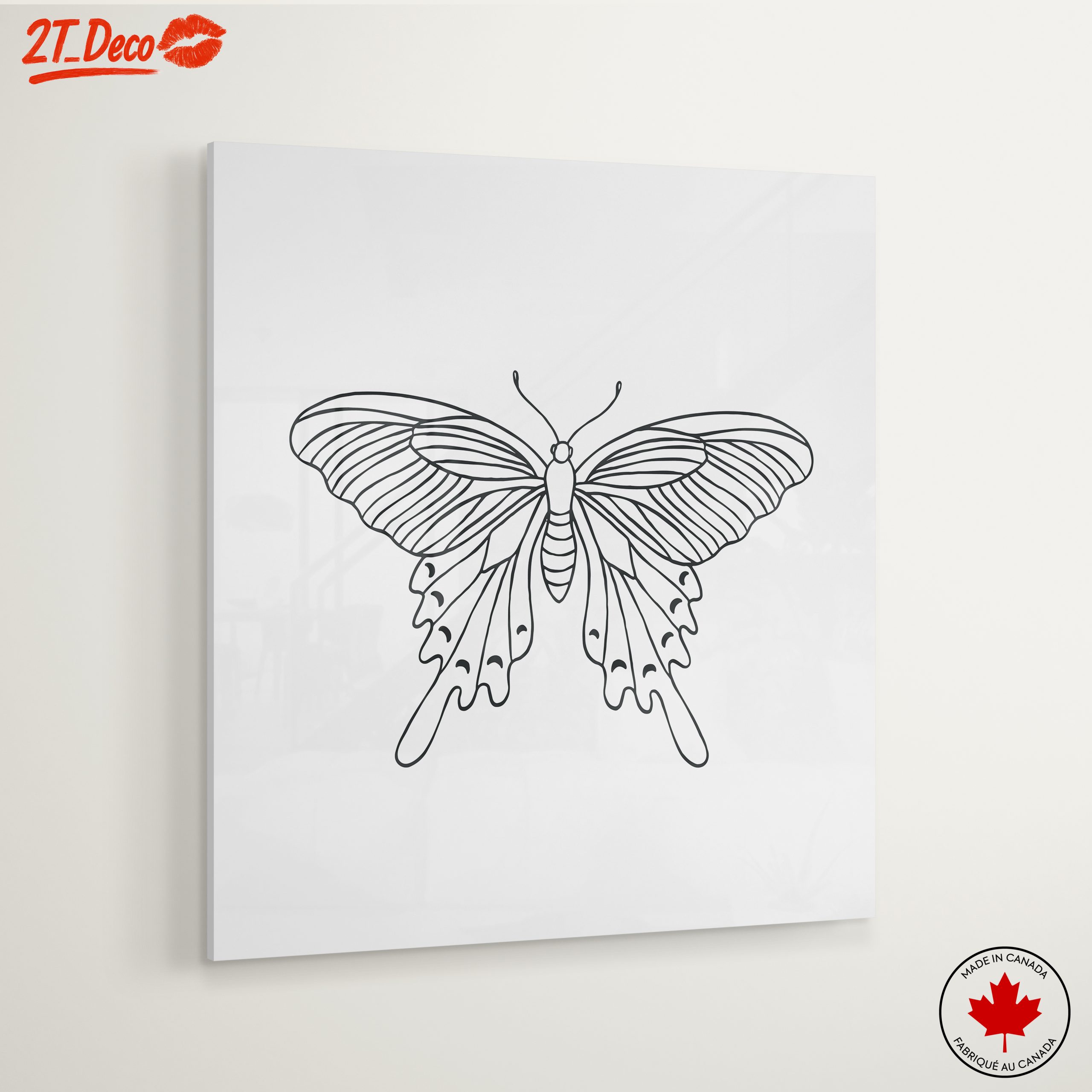 Intricate Butterfly Line Art Design - Image 6