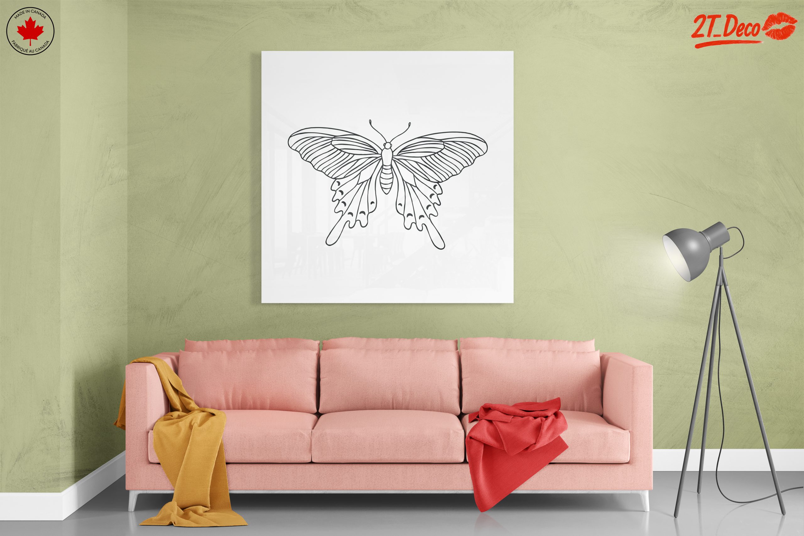 Intricate Butterfly Line Art Design - Image 7