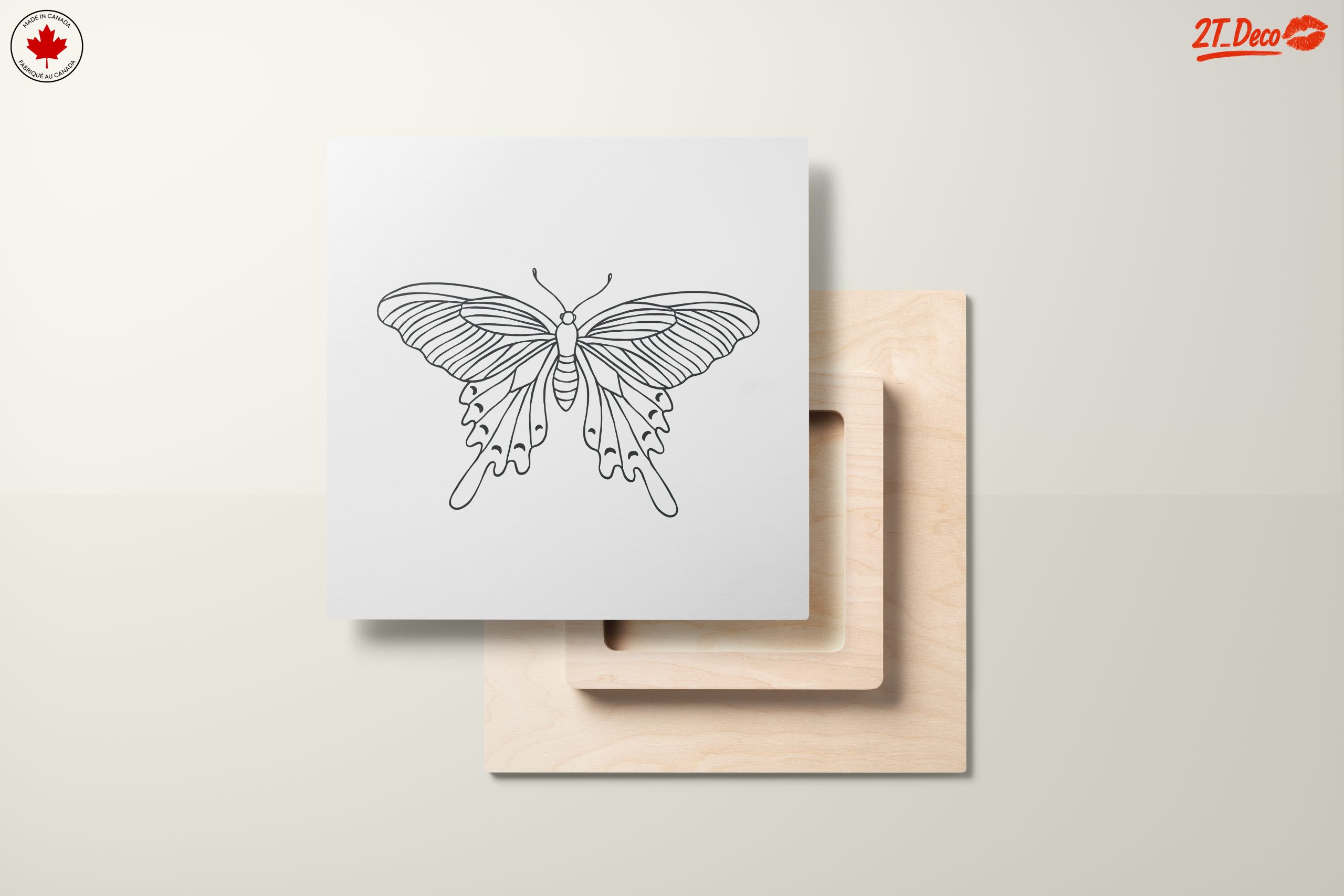 Intricate Butterfly Line Art Design - Image 11