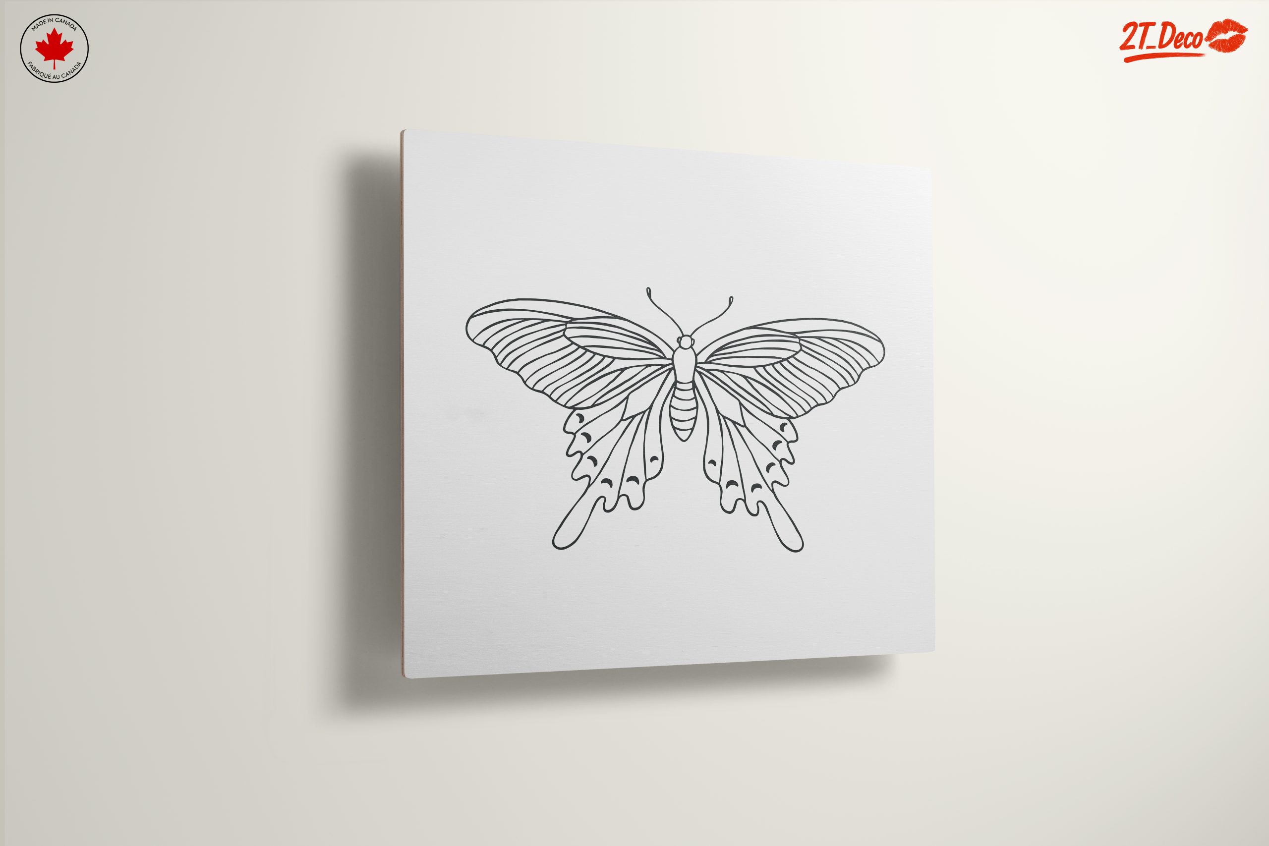 Intricate Butterfly Line Art Design - Image 13