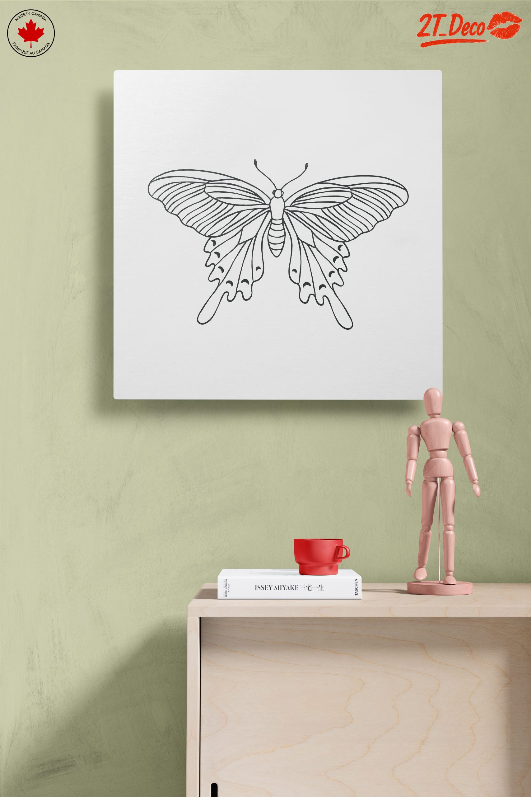 Intricate Butterfly Line Art Design - Image 14