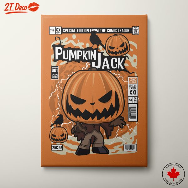 Pumpkin Jack Halloween Character Art
