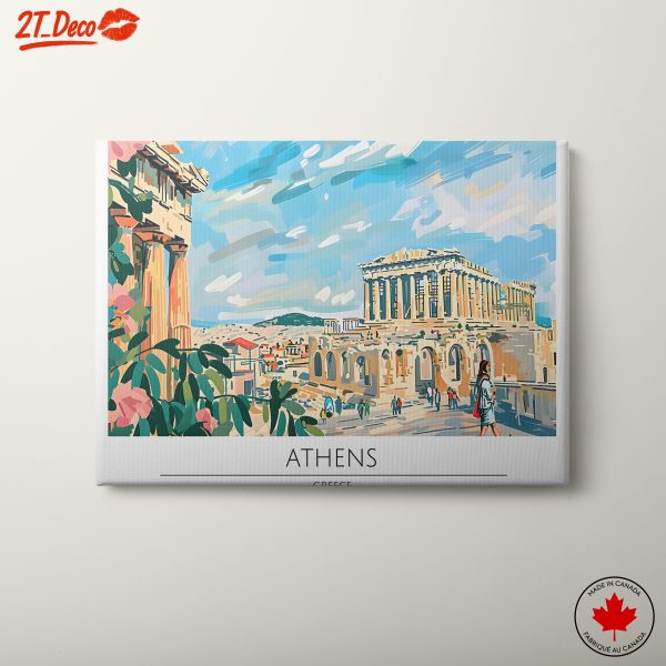 Athens Cityscape Artwork