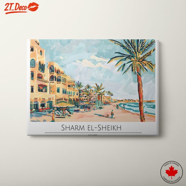 Sharm el-Sheikh Cityscape Art