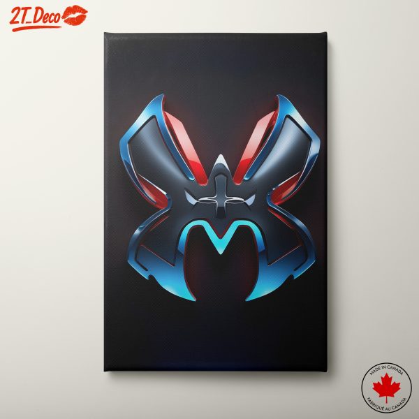 Stylized Anime-Inspired Logo Art