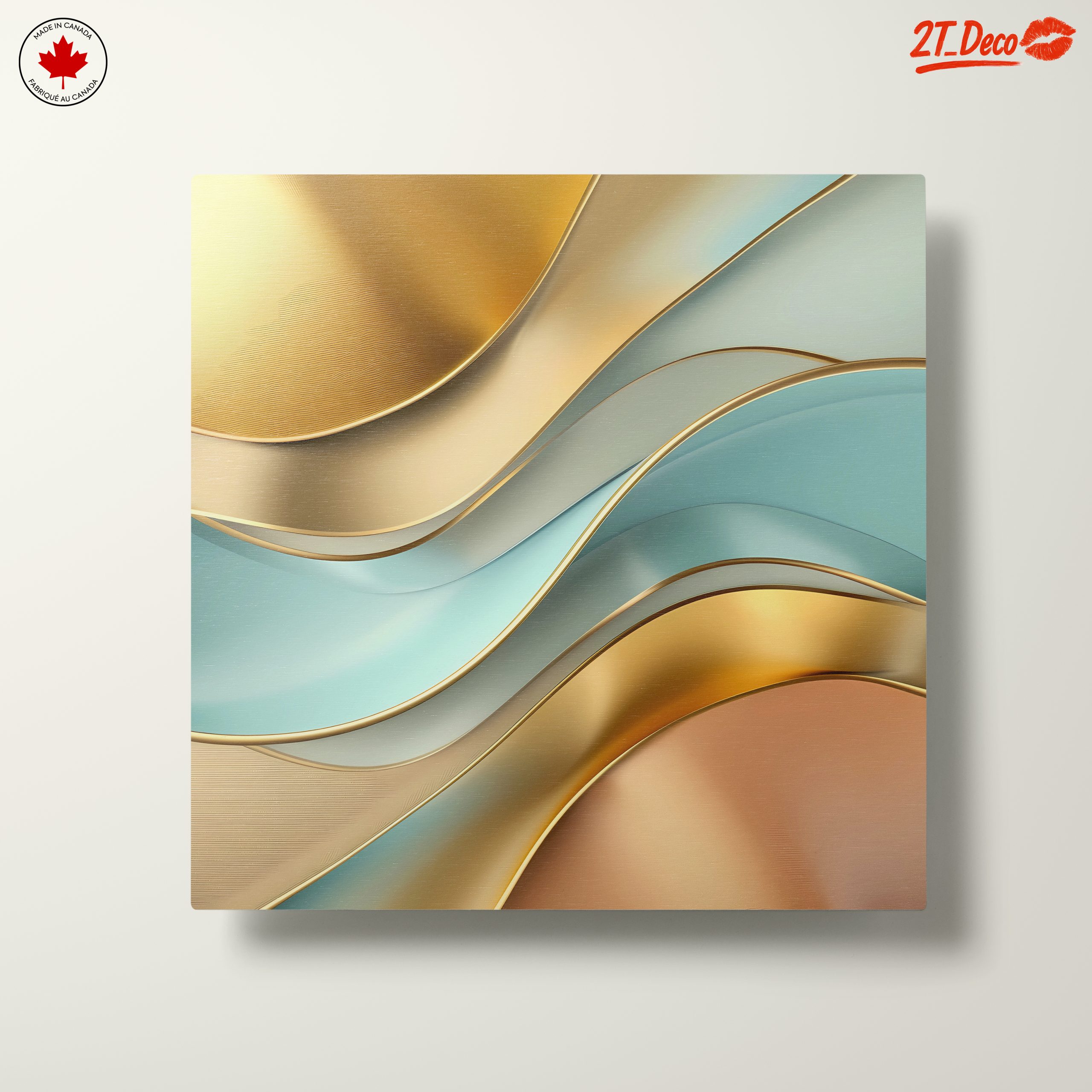Flowing Abstract Shapes in Soft Tones - Image 10