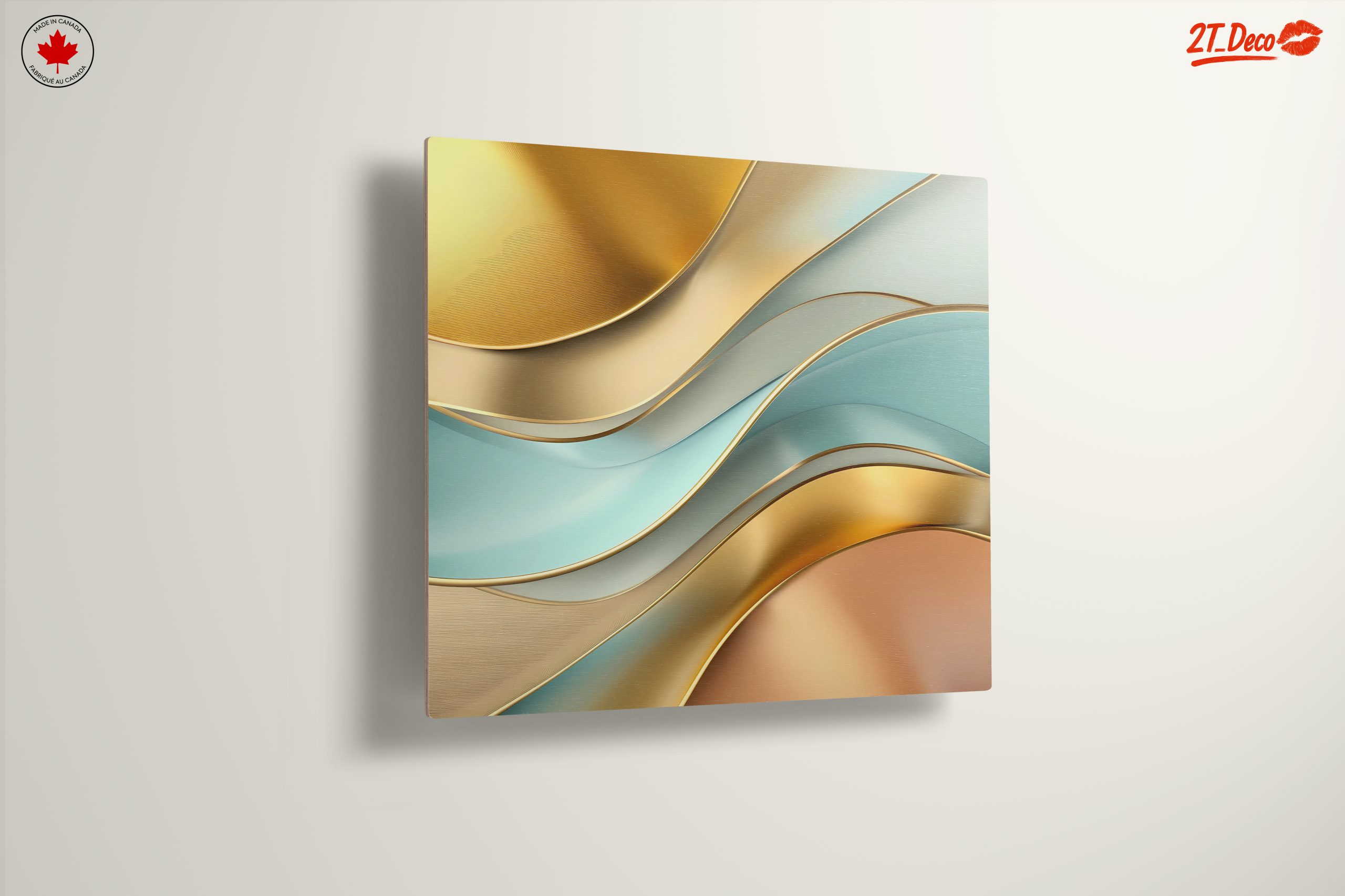 Flowing Abstract Shapes in Soft Tones - Image 13