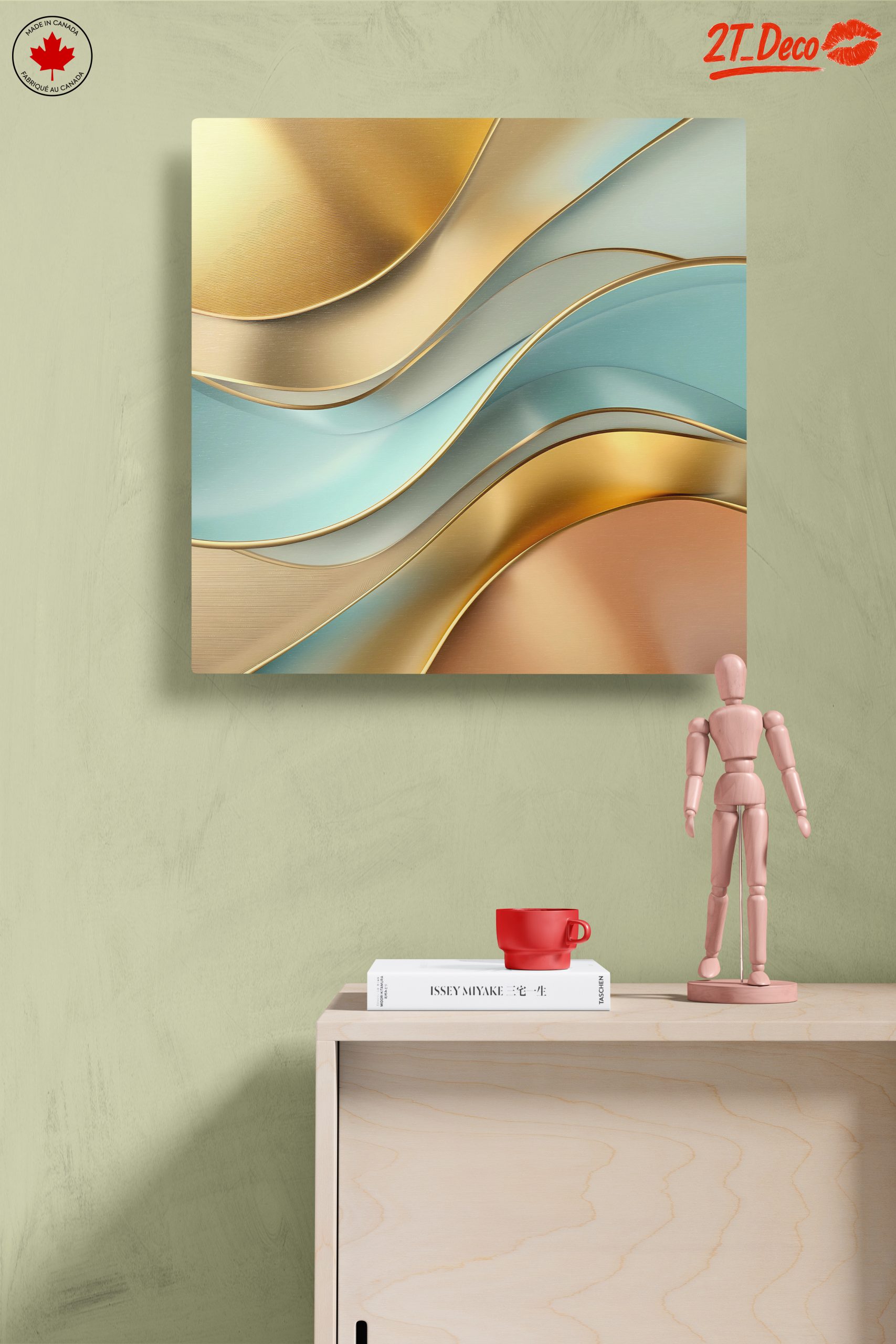 Flowing Abstract Shapes in Soft Tones - Image 14